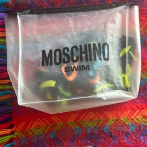 Moschino multicolor monogram swimwear